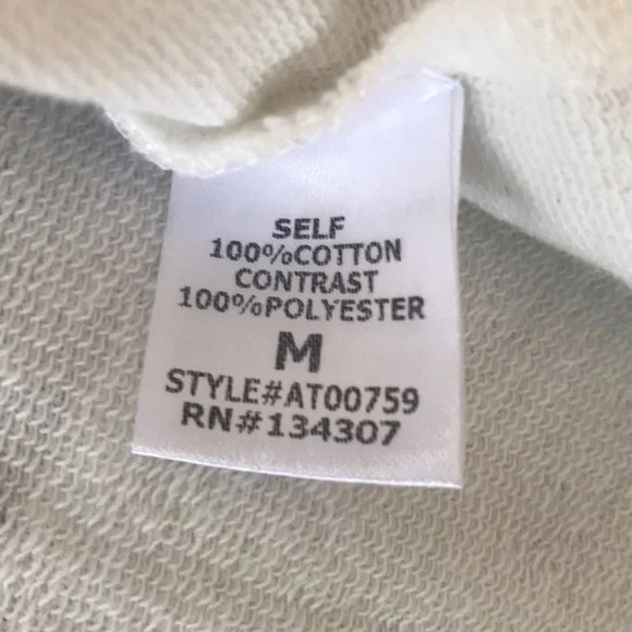 Forever 21 Cream Black Stripe Long Sleeve Mini Dress NWT M - Picture 4 of 6